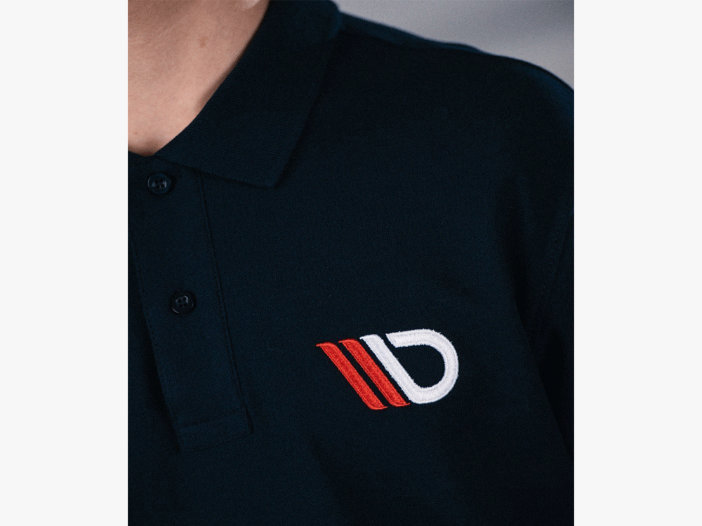 Classic Polo Shirt Mens - Navy Blue