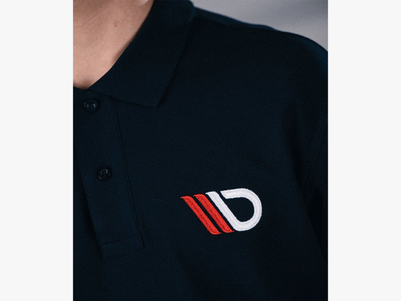 Classic Polo Shirt Mens - Navy Blue