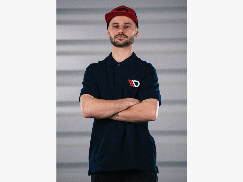 Classic Polo Shirt Mens - Navy Blue