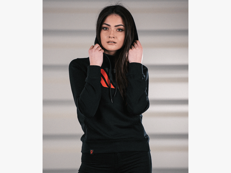 Classic Hoodie Womens - Black