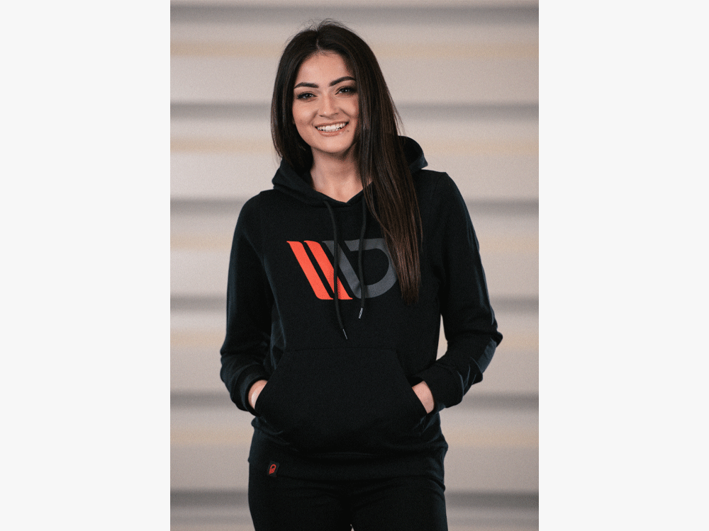 Classic Hoodie Womens - Black
