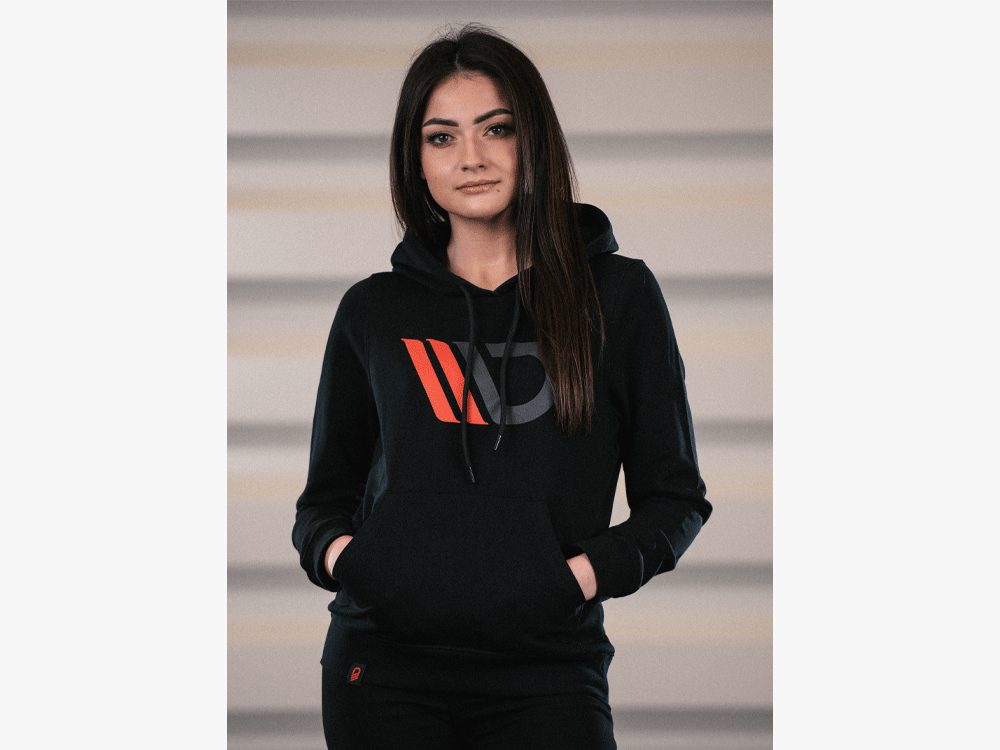 Classic Hoodie Womens - Black