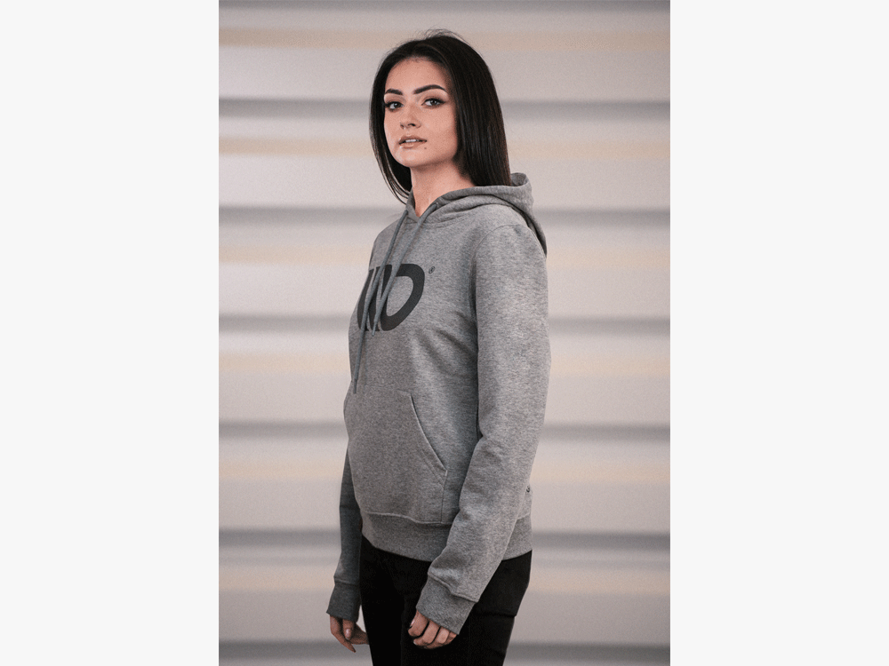 Classic Hoodie Womens - Grey