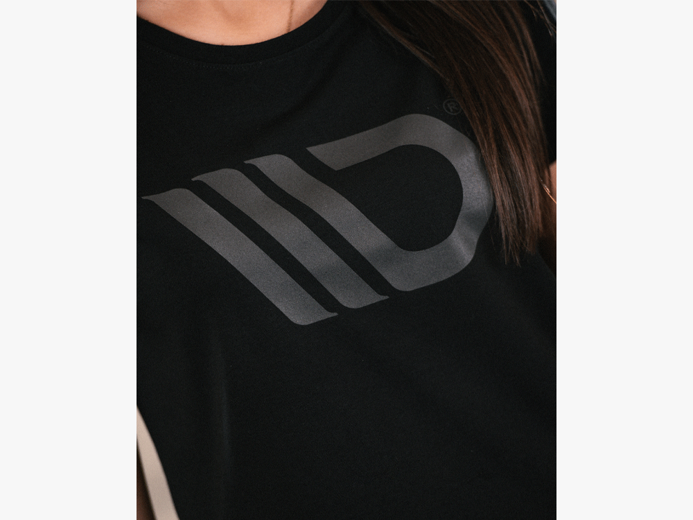 Classic Tshirt Womens Slim - Black - V.2