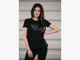 Classic Tshirt Womens Slim - Black - V.2