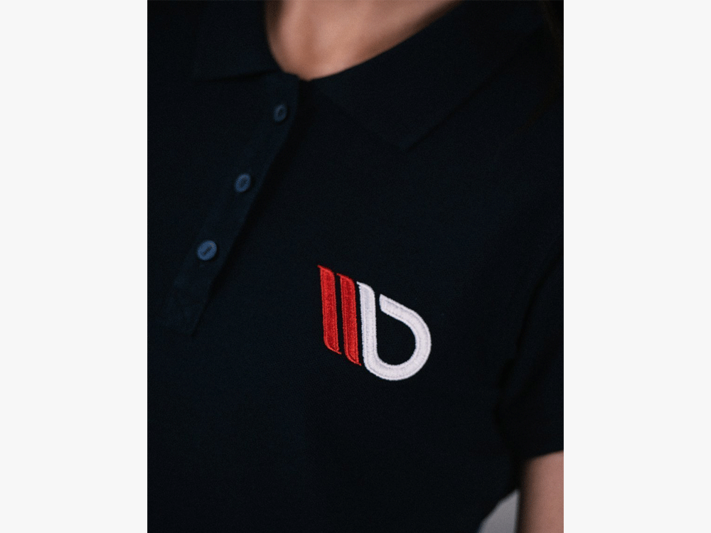 Classic Polo Shirt Womens - Navy Blue