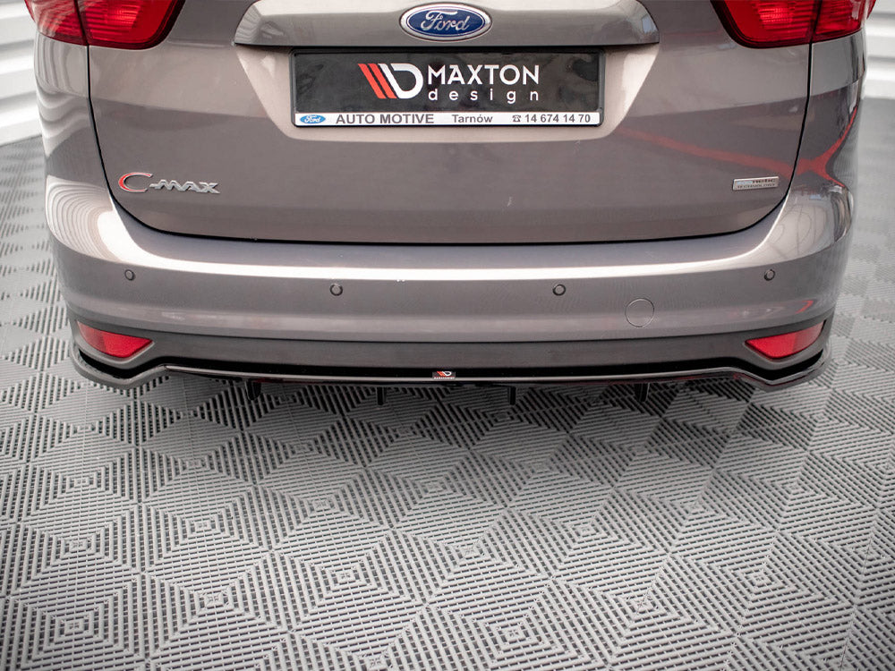 Rear Splitter (Vertical Bars) compatible with Ford C-Max Mk2