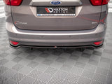 Rear Splitter (Vertical Bars) compatible with Ford C-Max Mk2
