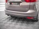 Rear Splitter (Vertical Bars) compatible with Ford C-Max Mk2