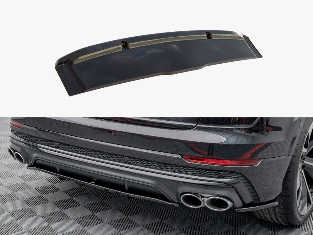 Central Rear Splitter (Vertical Bars) V.1 compatible with Audi SQ8 Mk1