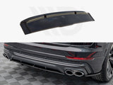 MAXTON DESIGN Central Rear Splitter (Vertical Bars) Audi SQ8 Mk1