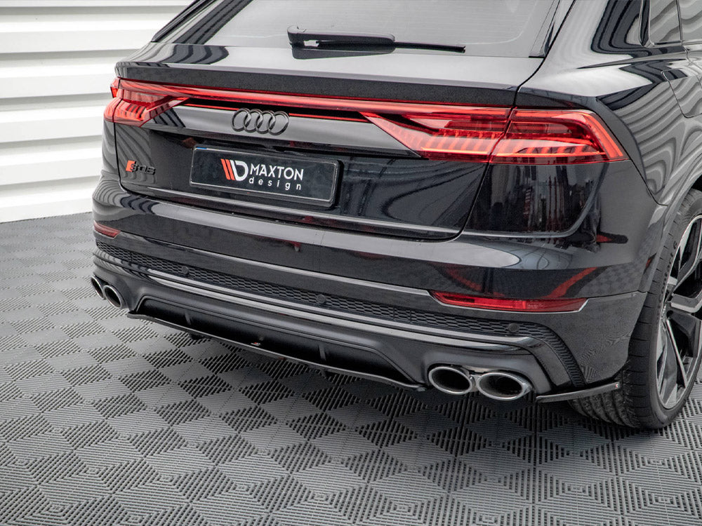 Central Rear Splitter (Vertical Bars) V.1 compatible with Audi SQ8 Mk1