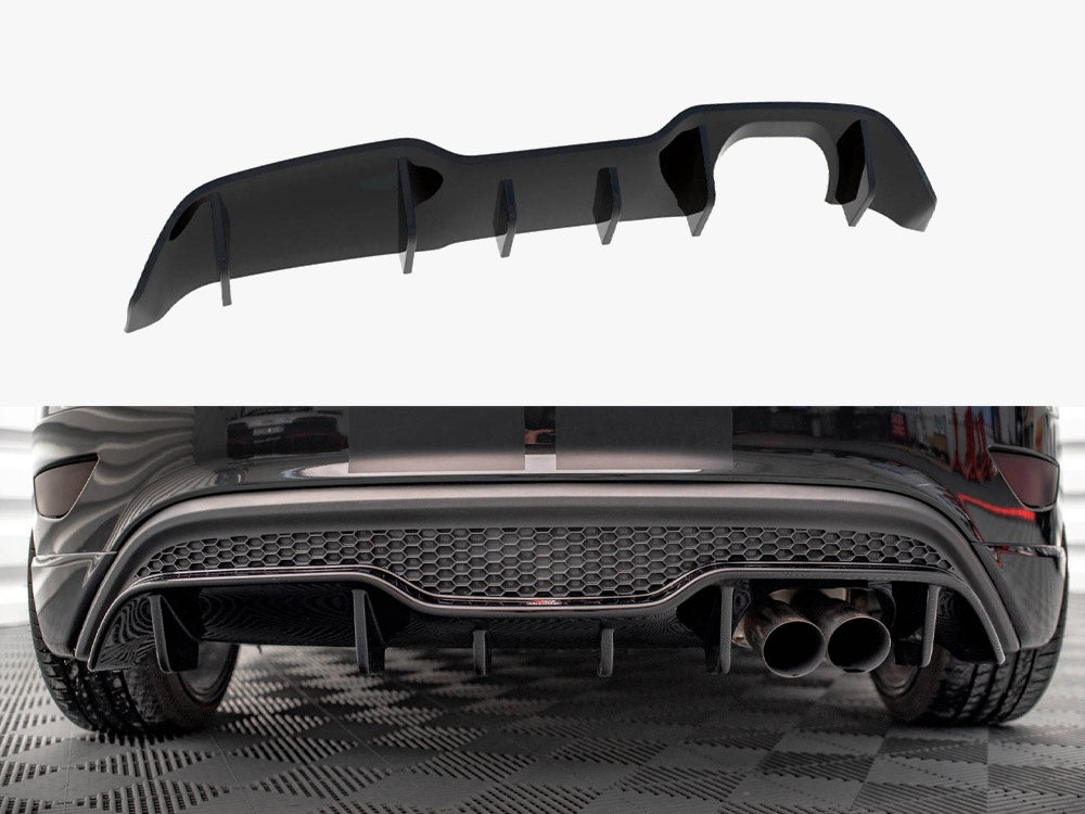 Rear Valance compatible with Ford Fiesta ST (5 Door Version) Mk7 Facelift