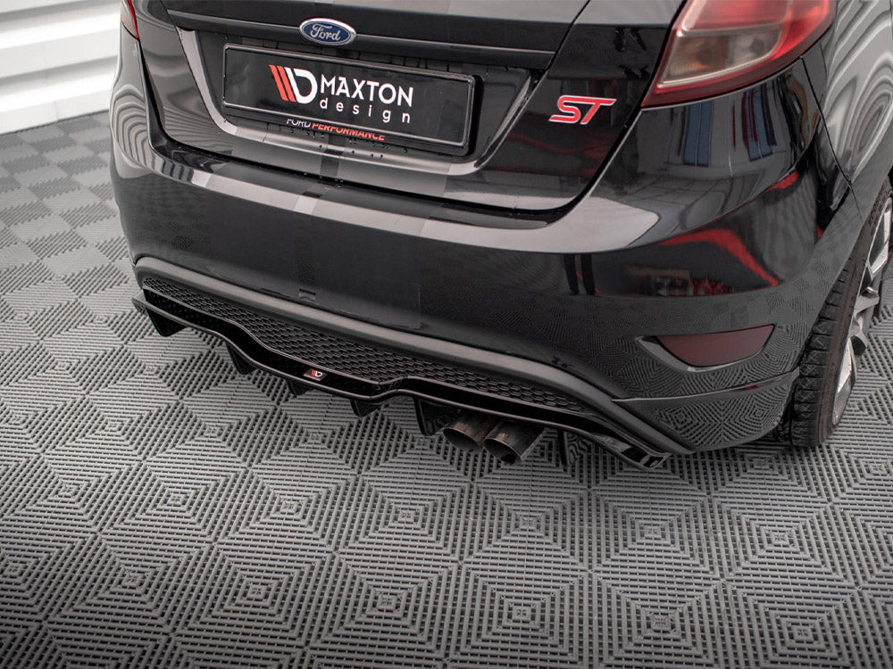 Rear Valance compatible with Ford Fiesta ST (5 Door Version) Mk7 Facelift