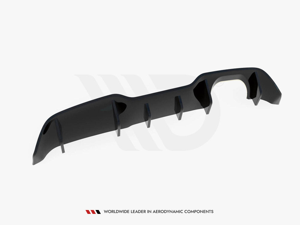 Rear Valance compatible with Ford Fiesta ST (5 Door Version) Mk7 Facelift