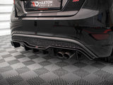 Rear Valance compatible with Ford Fiesta ST (5 Door Version) Mk7 Facelift