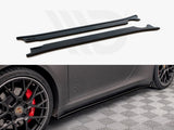 Side Skirts Diffusers Porsche 911 Carrera 4S 992 (2019-)