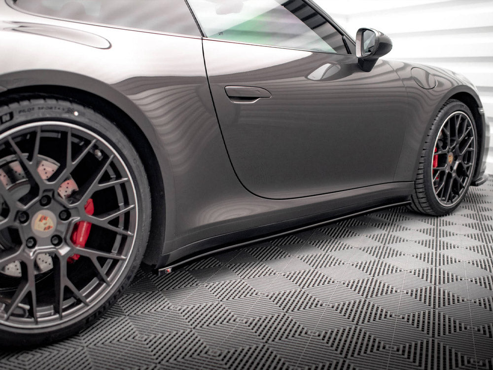 Side Skirt Diffusers compatible with Porsche 911 Carrera 4S 992