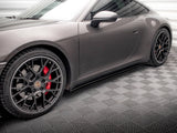 Side Skirt Diffusers compatible with Porsche 911 Carrera 4S 992