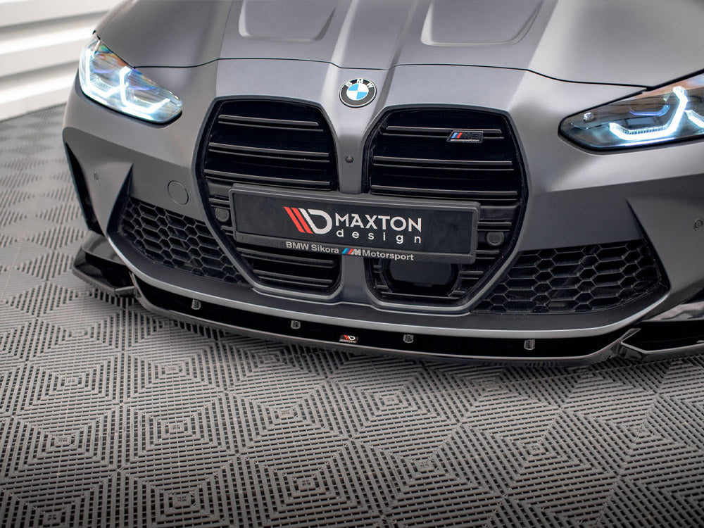 Front Splitter V.2 compatible with BMW M3 Sedan / Touring G80 / G81