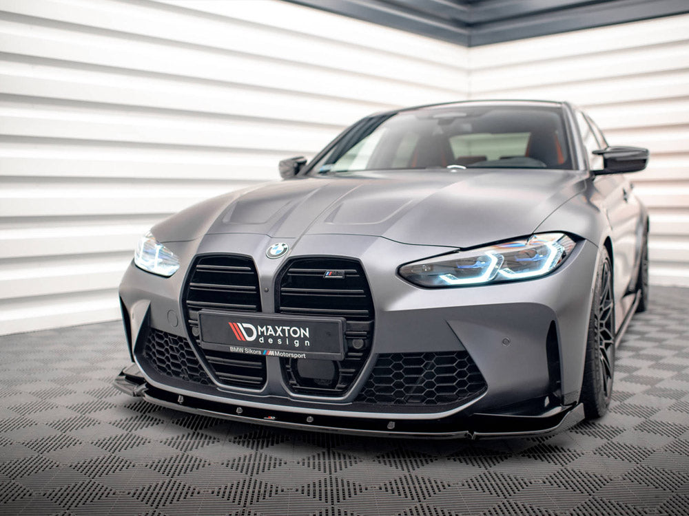 Front Splitter V.3 compatible with BMW M3 Sedan / Touring G80 / G81