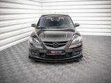 Street PRO Front Splitter V.1 + Flaps compatible with Mazda3 MPS Mk1
