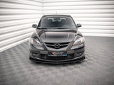 Street PRO Front Splitter V.1 (+flaps) Mazda 3 MPS MK1 (2006-2008)