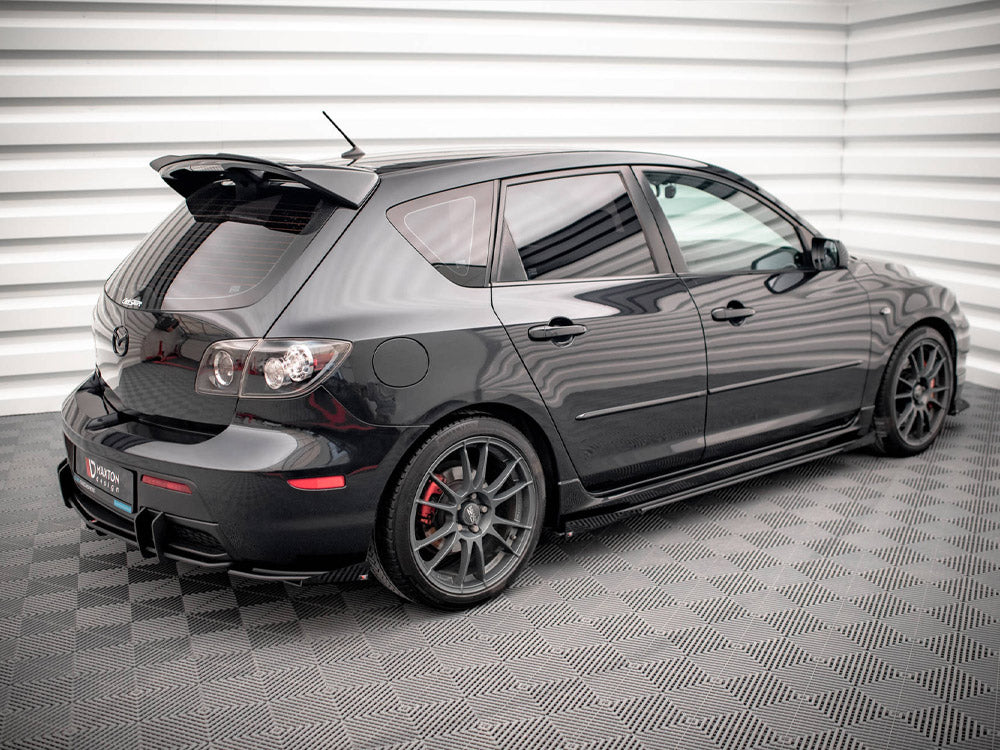 Street PRO Side Skirts Diffusers (+flaps) Mazda 3 MPS MK1 (2006-2008)