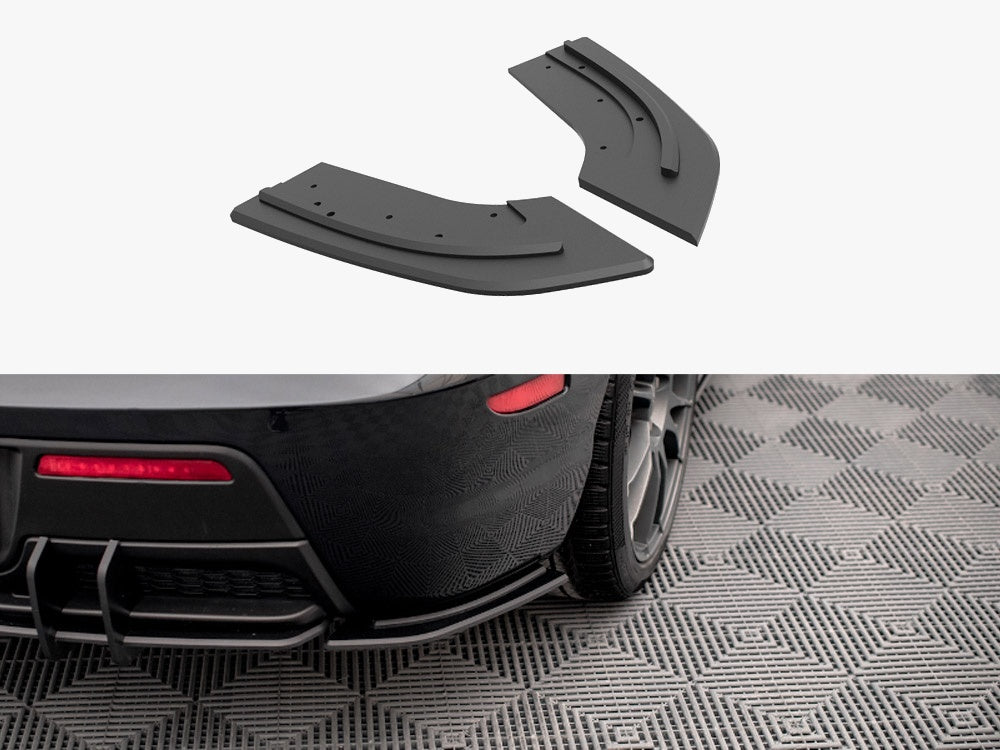 Street PRO Rear Side Splitters compatible with Mazda3 MPS Mk1 US-Spec Version
