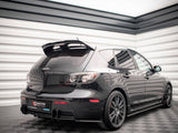Street PRO Rear Side Splitters compatible with Mazda3 MPS Mk1 US-Spec Version