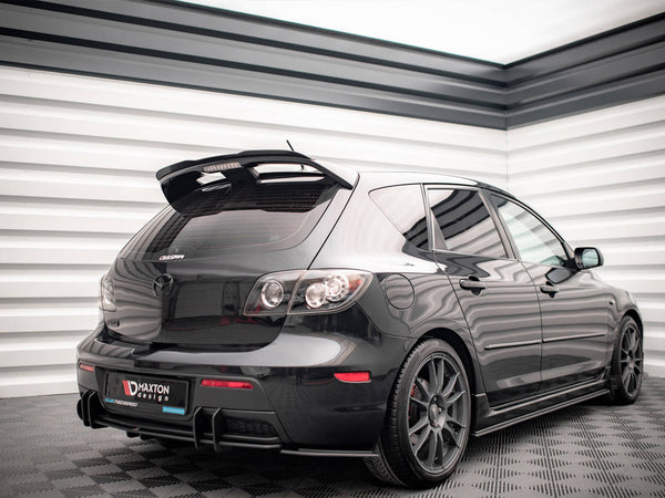 Street PRO Rear Side Splitters Mazda 3 MPS MK1 (2006-2008)
