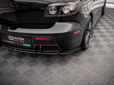 Street PRO Rear Side Splitters compatible with Mazda3 MPS Mk1 US-Spec Version