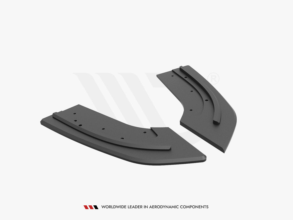Street PRO Rear Side Splitters compatible with Mazda3 MPS Mk1 US-Spec Version