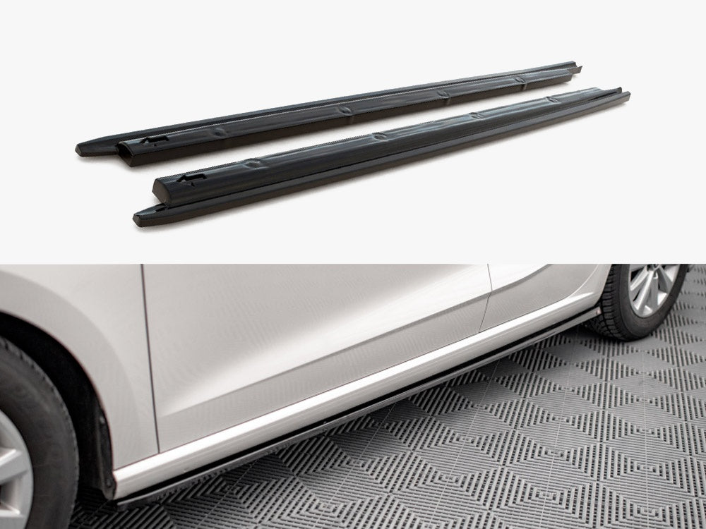 Side Skirts Diffusers V.1 compatible with SEAT Ibiza FR / Standard Mk5