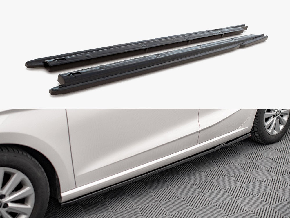 Side Skirts Diffusers V.2 compatible with SEAT Ibiza FR / Standard Mk5