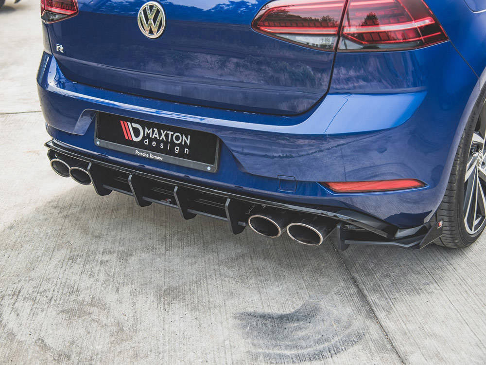 Maxton Racing Rear Diffuser VW Golf 7 R Facelift (2017-2020)