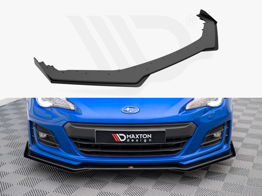 Street PRO Front Splitter V.1 (+flaps) Subaru BRZ MK1 Facelift (2017-2020)
