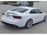 Rear Splitter (Vertical Bars) compatible with Audi A5 S Line 8T Facelift
