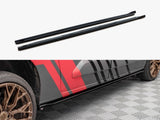 Side Skirts Diffusers compatible with Peugeot Partner Maxi Mk3