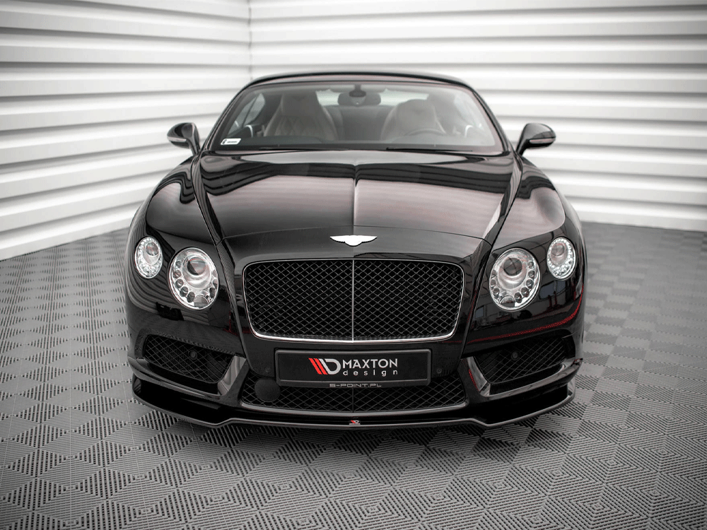 Front Splitter V.1 compatible with Bentley Continental GT V8 S Mk2 (2014-2016)