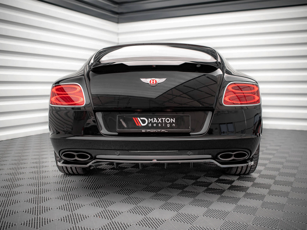 Central Rear Splitter (Vertical Bars) compatible with Bentley Continental GT V8 S Mk2