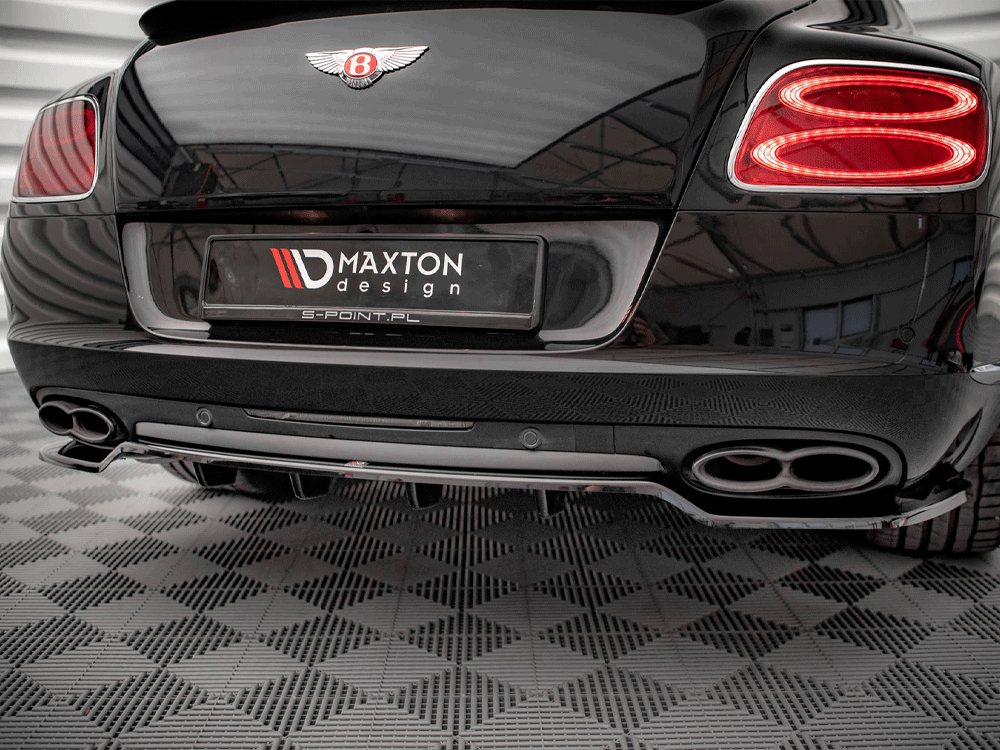 Central Rear Splitter (Vertical Bars) compatible with Bentley Continental GT V8 S Mk2