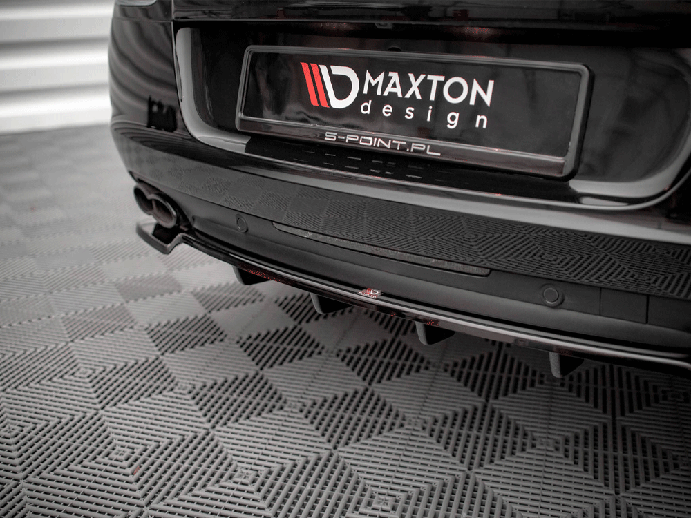 Central Rear Splitter (Vertical Bars) compatible with Bentley Continental GT V8 S Mk2
