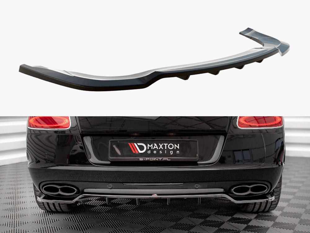 Central Rear Splitter (Vertical Bars) compatible with Bentley Continental GT V8 S Mk2