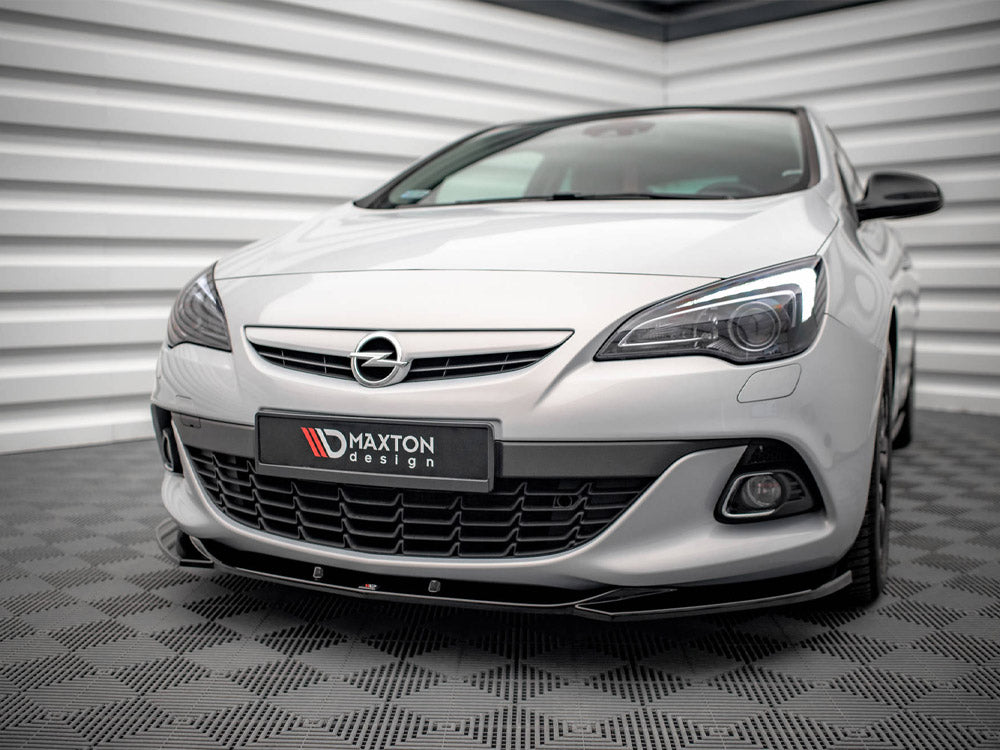 Front Splitter V.1 compatible with Opel Astra GTC OPC Line J (2011-2018)