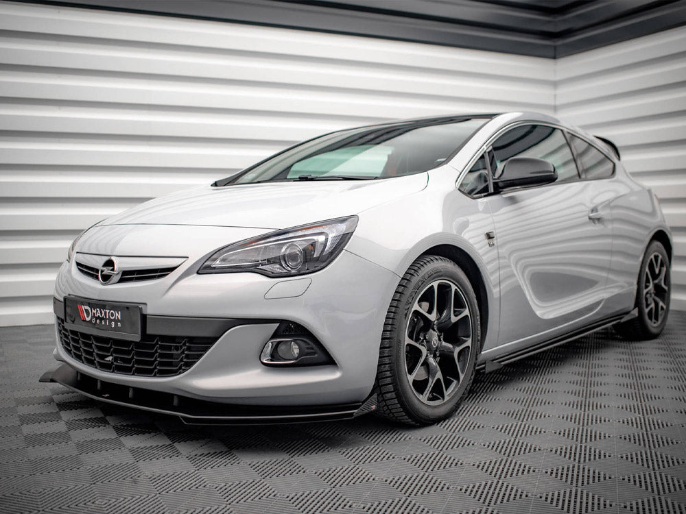 Street PRO Front Splitter V.1 (+flaps) Opel Astra GTC Opc-line J (2011-2018)