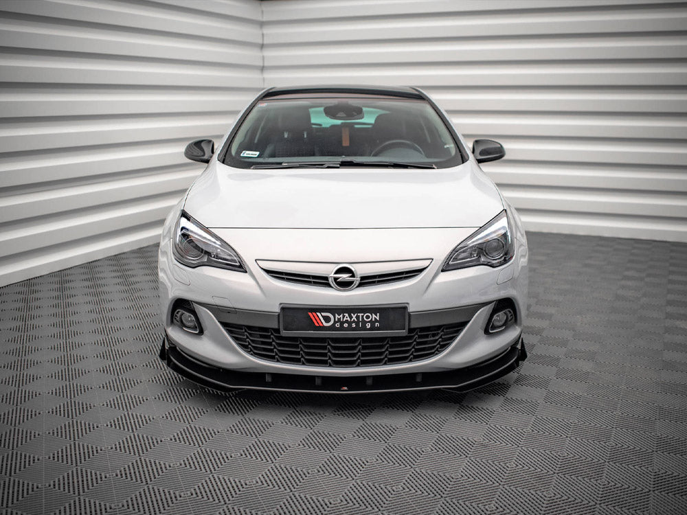 Street PRO Front Splitter V.1 (+flaps) Opel Astra GTC Opc-line J (2011-2018)