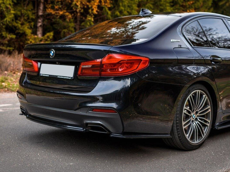 MAXTON DESIGN Central Rear Splitter BMW 5 G30 / G31 M-Sport