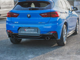 Rear Side Splitters compatible with BMW X2 F39 M Sport