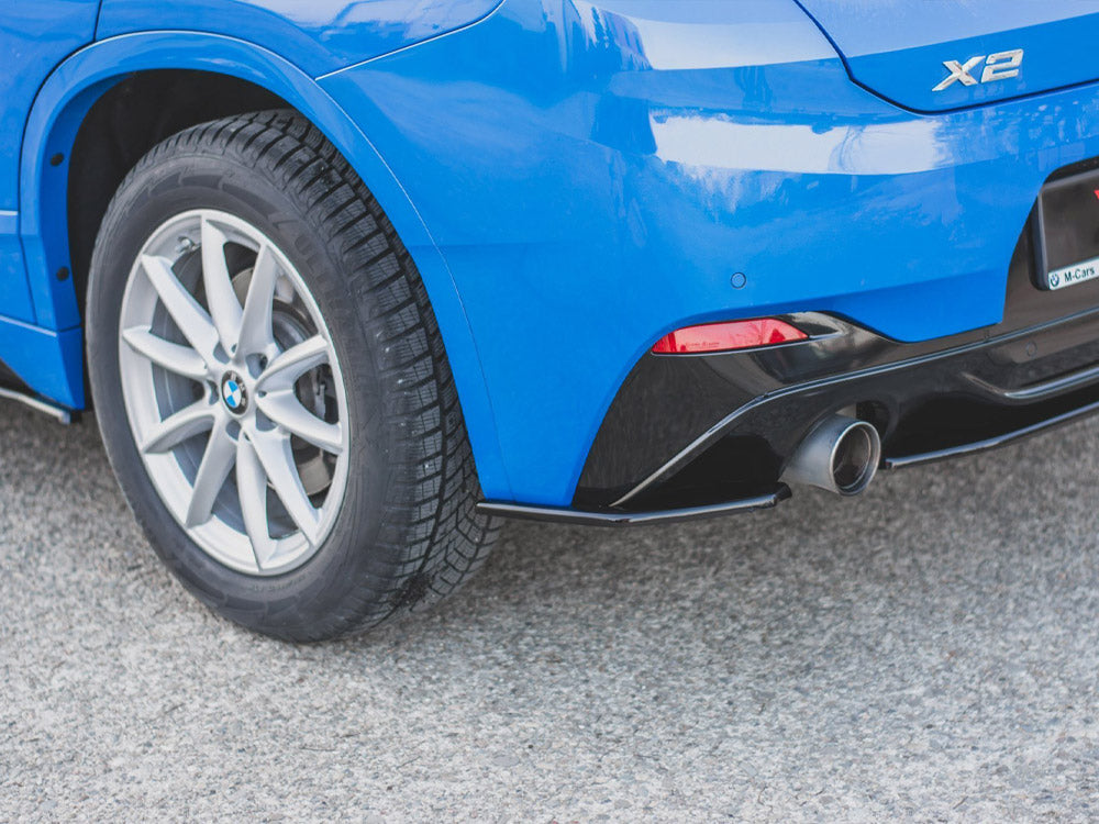 Rear Side Splitters compatible with BMW X2 F39 M Sport